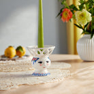 Bjørn Wiinblad 56596 Dora Candle Holder in Blue