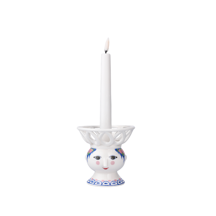 Bjørn Wiinblad 56596 Dora Candle Holder in Blue