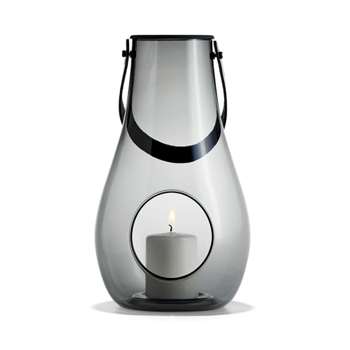 Holmegaard 4343536 Design With Light Lantern in Smoke