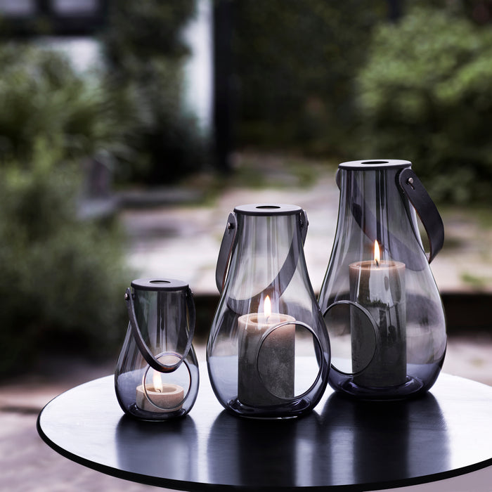 Holmegaard 4343536 Design With Light Lantern in Smoke