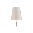 Currey and Company 0246 Paper Tapered Chandelier Shade in White