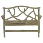 Currey and Company 2705 Woodland Bench in Portland/Faux Bois