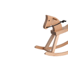 Kay Bojesen 39512 Rocking Horse Wooden Figurine in Beech
