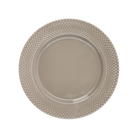 Lyngby Porcelæn 201807 Rhombe Earth Plate in Clay
