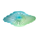 Cyan Canada - 04517 - Plate - Art Glass Plate - Turquoise