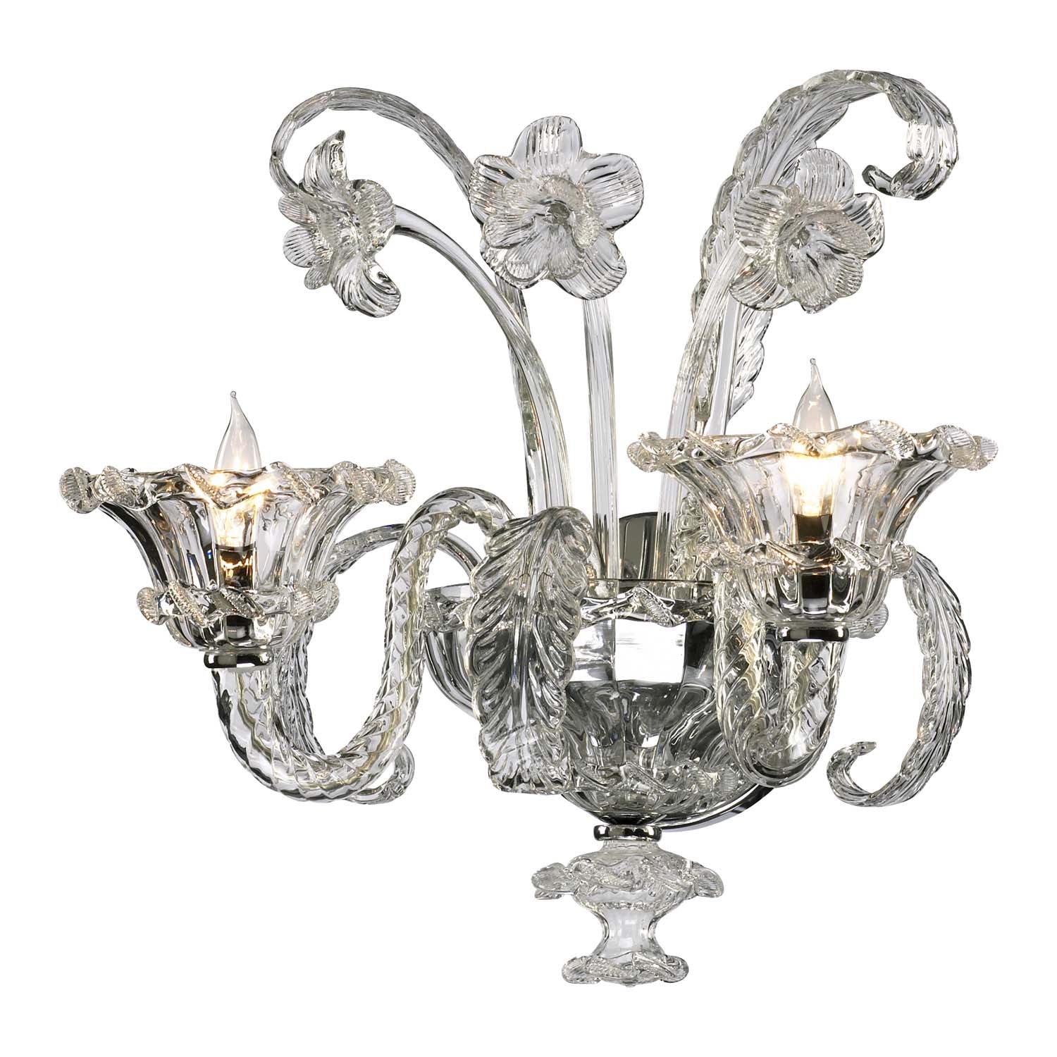 Cyan Canada - 5249-2-00 - Two Light Wall Bracket - La Scala - Chrome