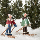 Kay Bojesen 39410 Skier Wooden Christmas Figurine in Multi