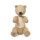 Kay Bojesen 39537 Bear Wooden Figurine in Oak/Maple