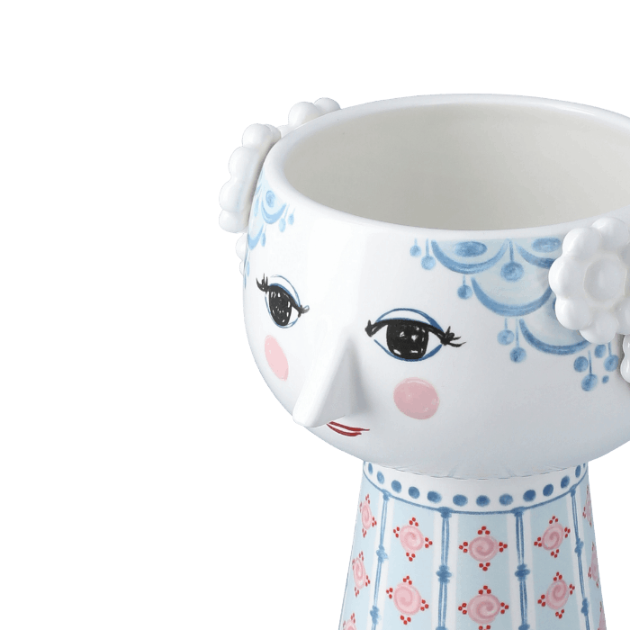 Bjørn Wiinblad 56057 Eva Vase in Light Blue