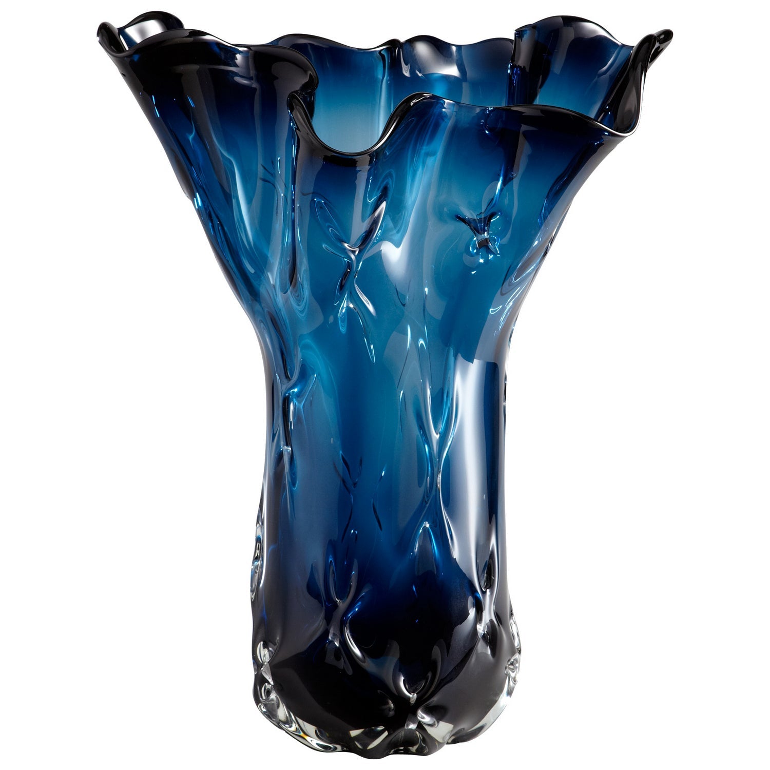 Cyan Canada - 05173 - Vase - Bristol - Cobalt Blue