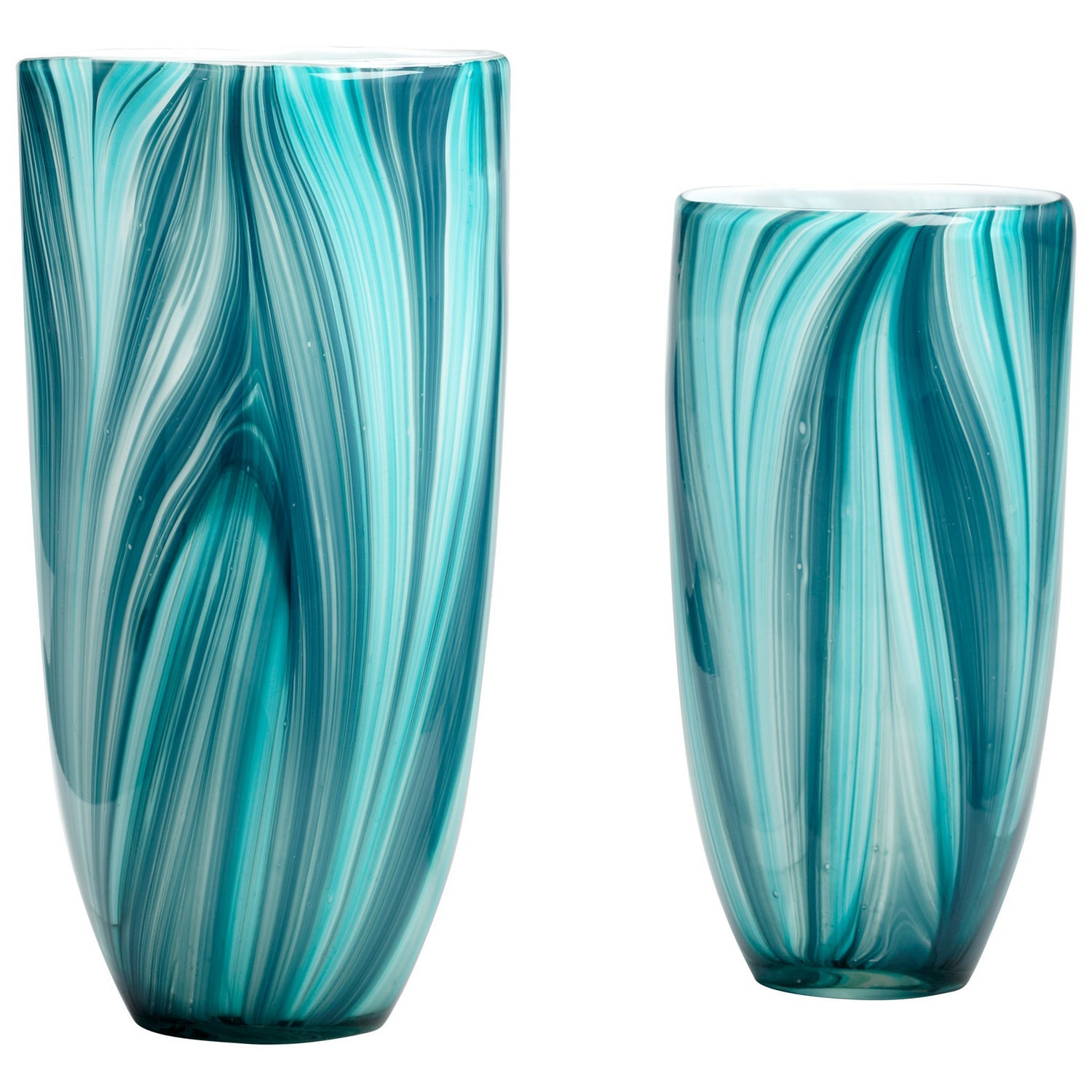 Cyan Canada - 05182 - Vase - Turin - Turquoise Blue
