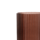 Lyngby Porcelæn 201484 Lyngby Vase in Chocolate