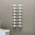 P&Bhusri K015-L-PWH-N K015 Towel Warmer in Porcelain White