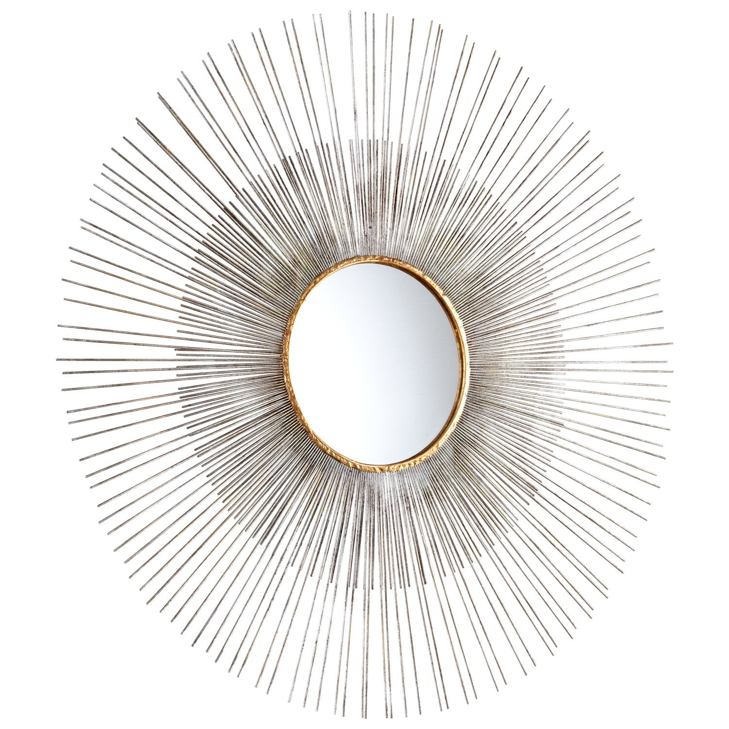 Cyan Canada - 05539 - Mirror - Pixley - Antiqued Silver Leaf
