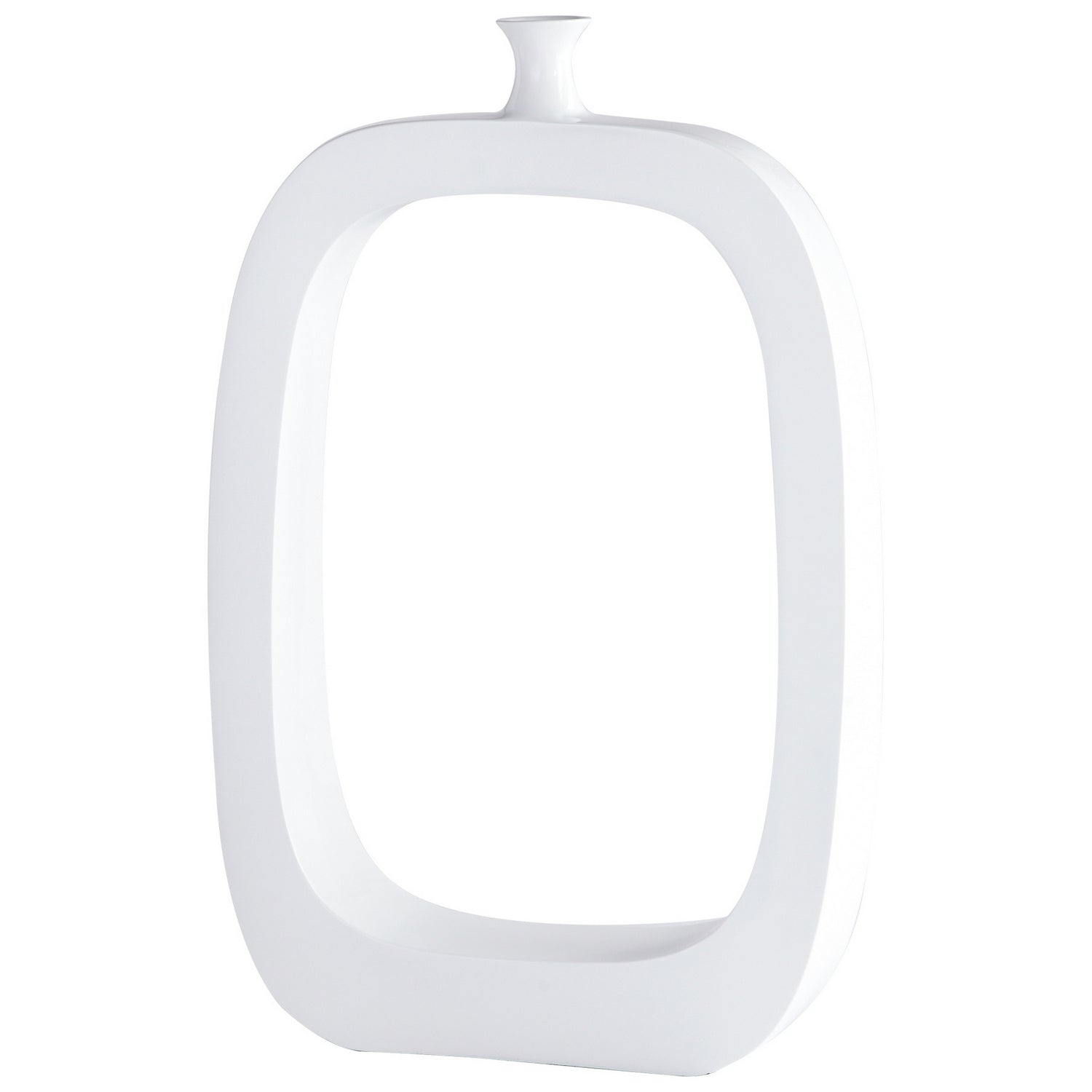 Cyan Canada - 05986 - Vase - Beyond the Pale - White
