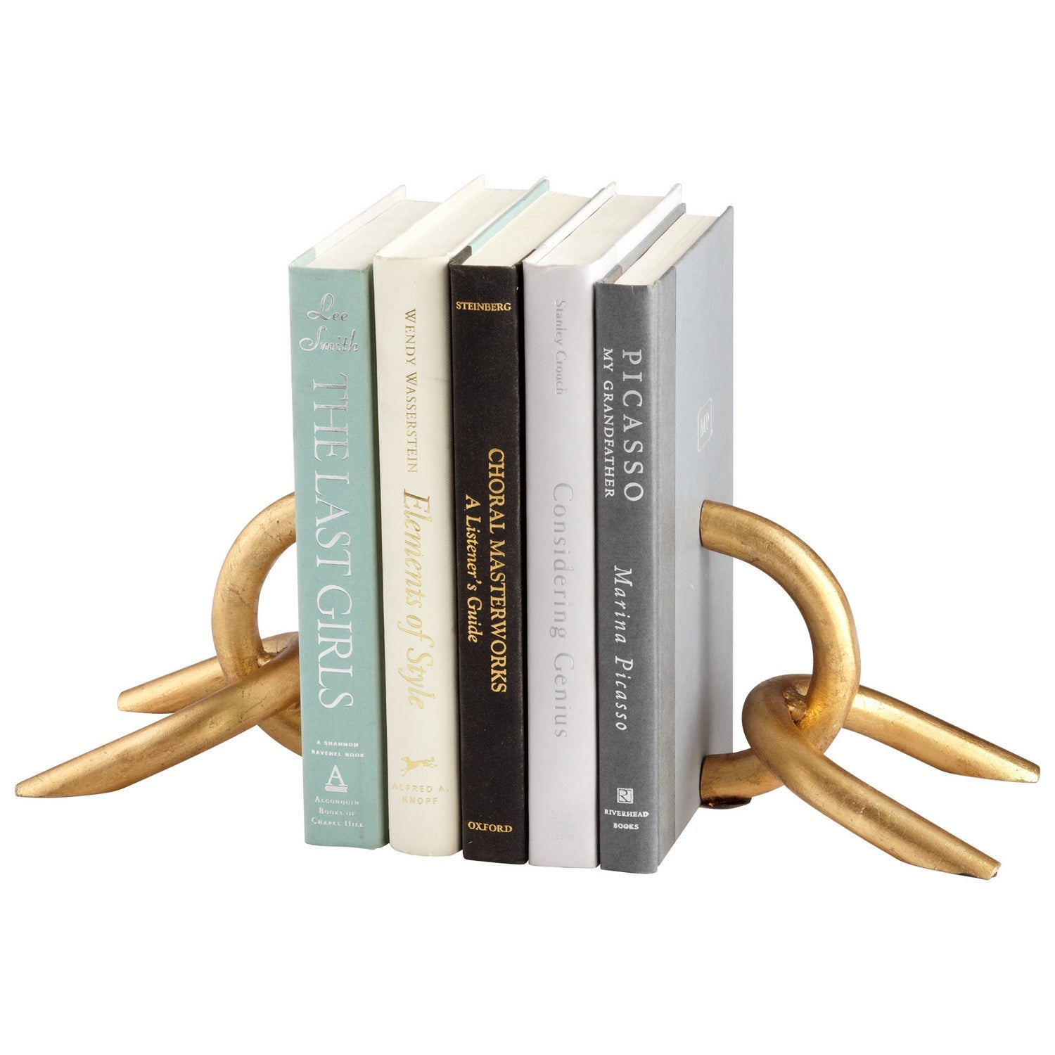 Cyan Canada - 06042 - Bookends - Goldie Locks - Gold