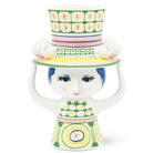 Bjørn Wiinblad 54051 Lady with Hat Vase in Green