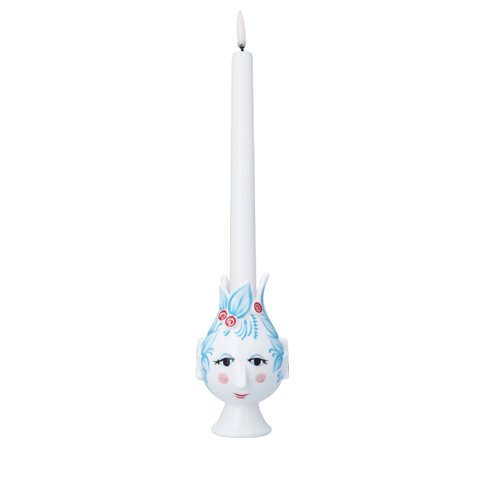 Bjørn Wiinblad 54062 Titania Candle Holder in Light Blue