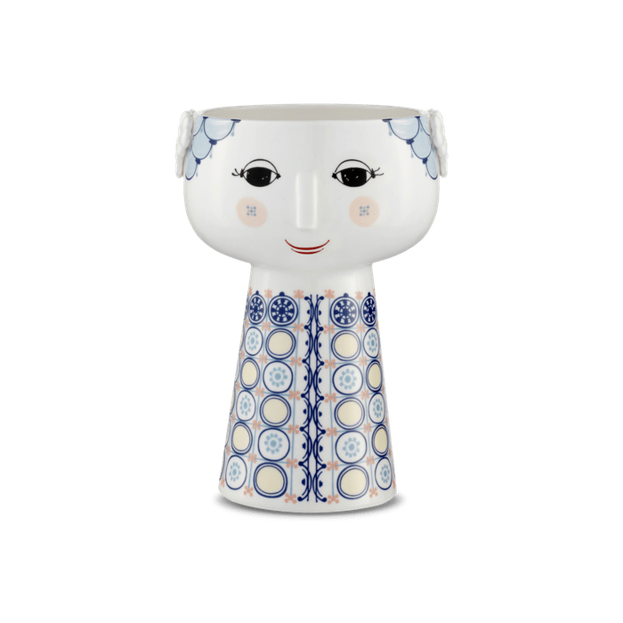Bjørn Wiinblad 56511 Eva Vase in Dark Blue