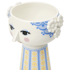 Bjørn Wiinblad 56537 Eva Vase in Light Blue/Yellow