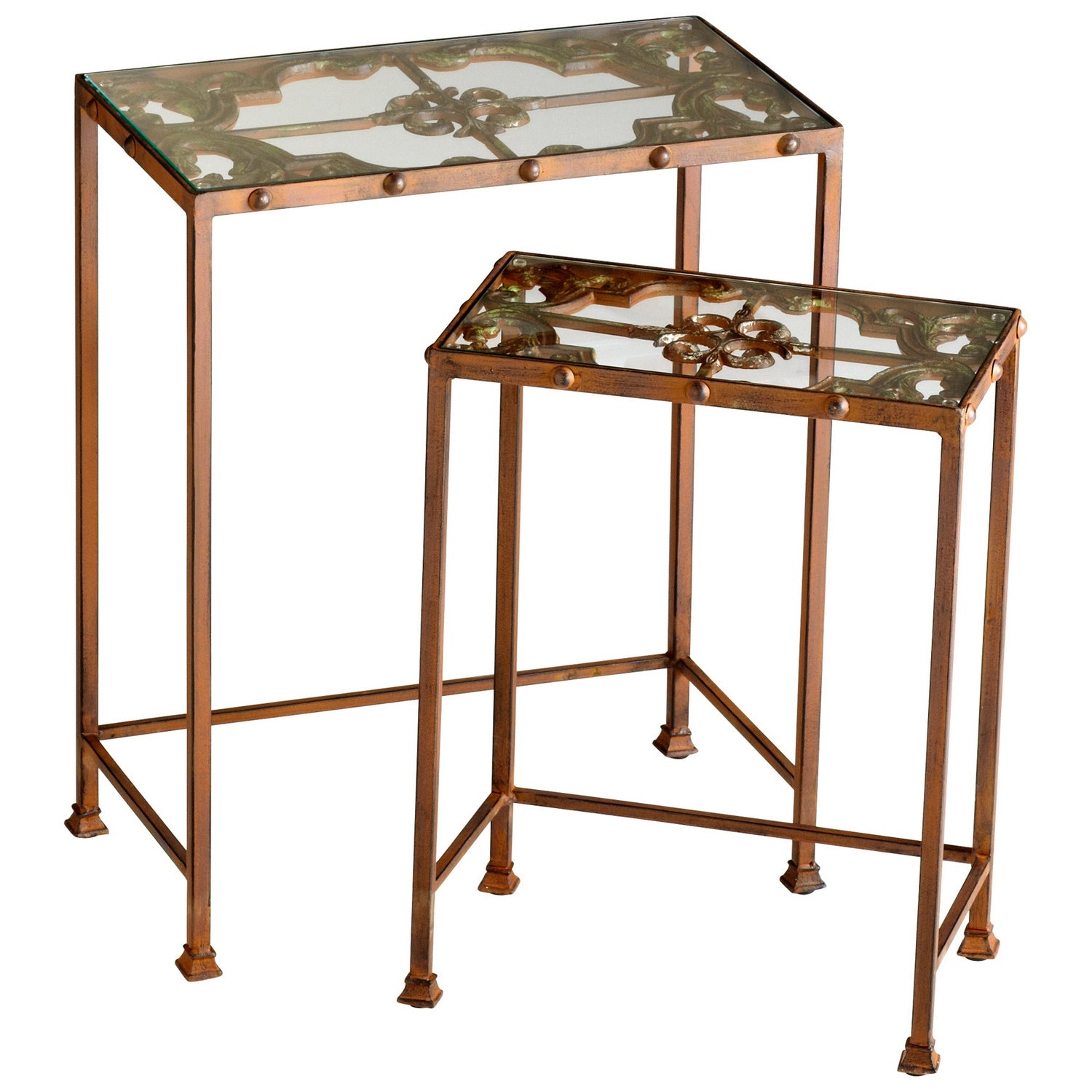 Cyan Canada - 04887 - Nesting Tables - Gunnison - Rust