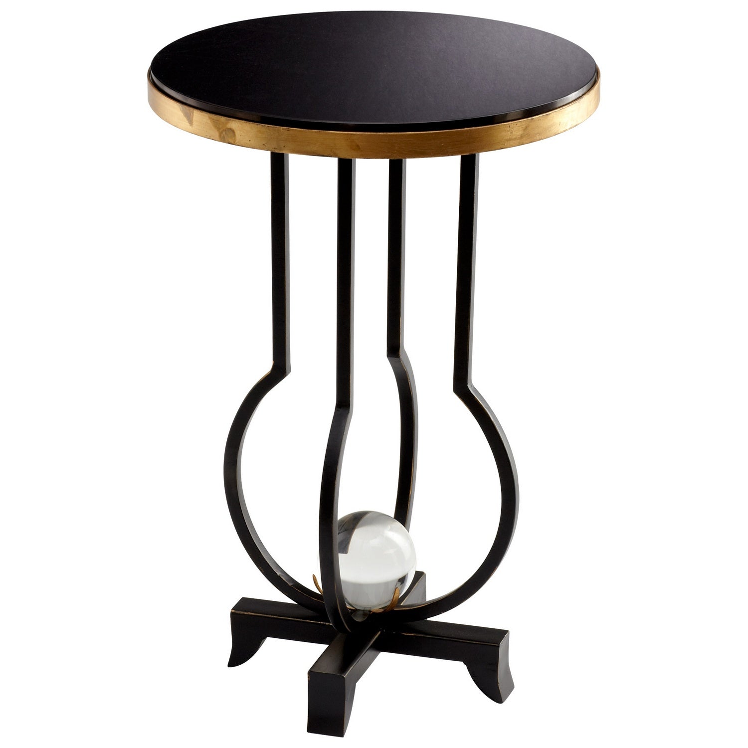 Cyan Canada - 05043 - Table - Jacques - Old World And Gold