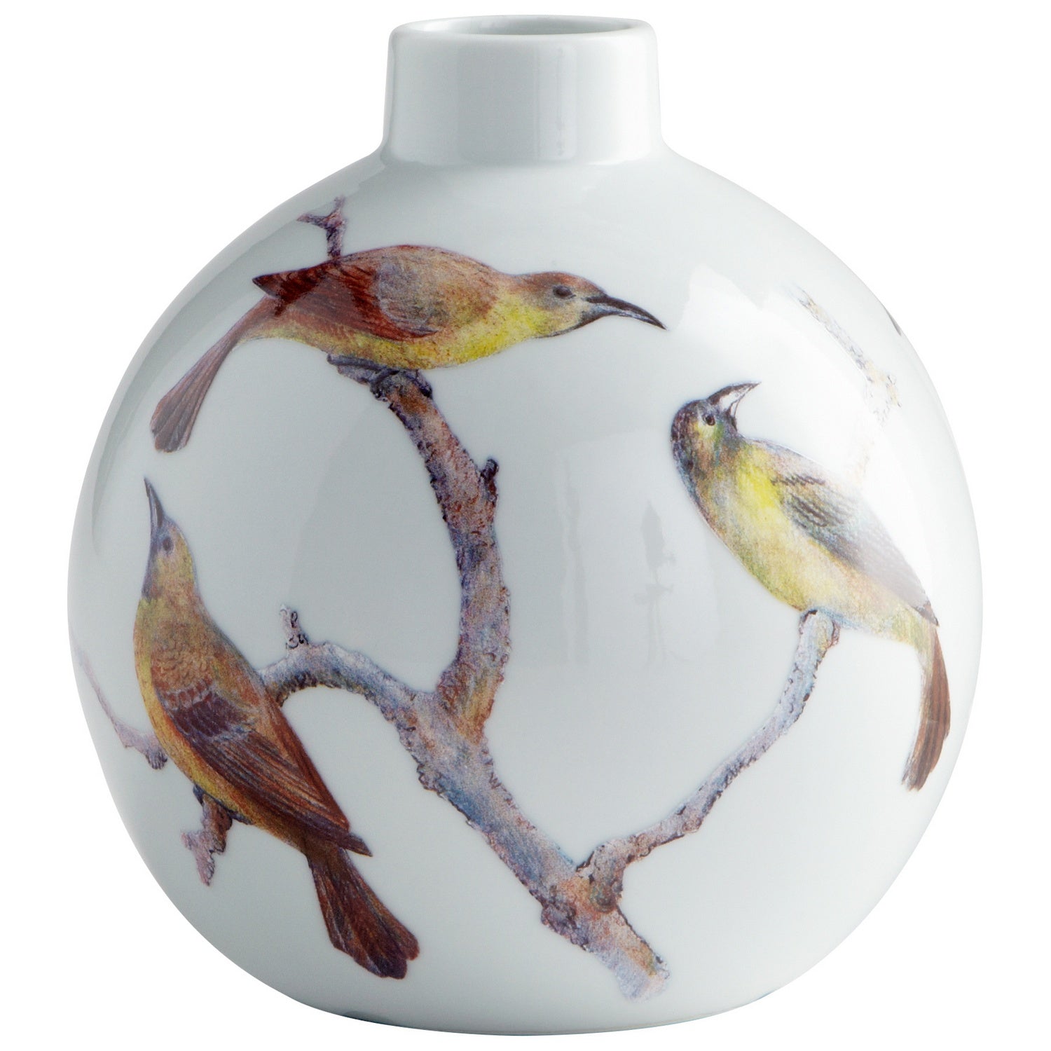 Cyan Canada - 06470 - Vase - Aviary - White