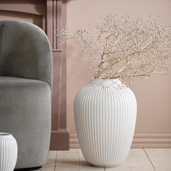 Kähler 692390 Hammershøi Floor Vase in White
