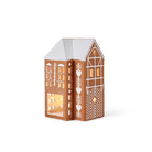 Kähler 693522 Gingerbread Lighthouse in Brown