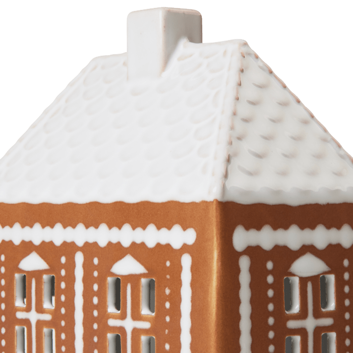 Kähler 693523 Gingerbread Lighthouse in Brown