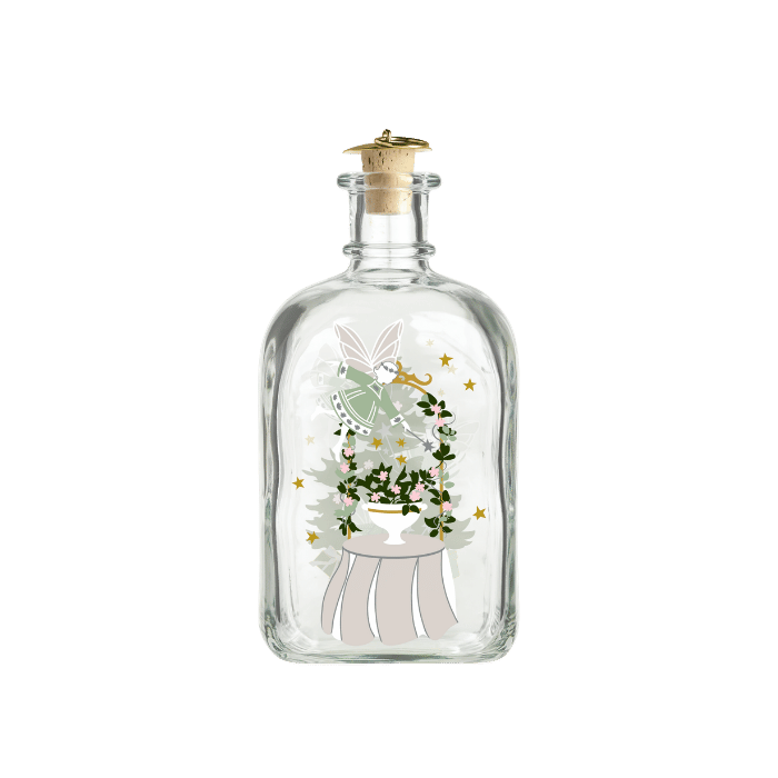 Holmegaard 4800632 Christmas Bottle 2026 in Multi