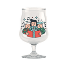 Holmegaard 4300548 Mikkeller Universal Beer Christmas Glass 2026 in Clear with Decoration