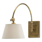 Currey and Company - 5000-0003 - One Light Wall Sconce - Ashby - Antique Brass