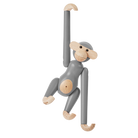 Kay Bojesen 39800 Monkey Wooden Figurine in Grey