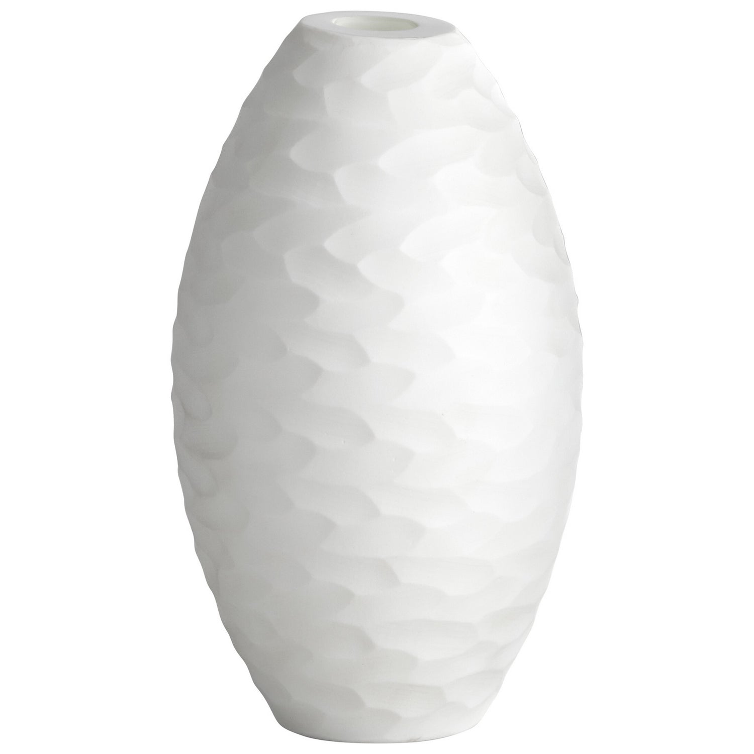 Cyan Canada - 07324 - Vase - Meringue - White