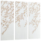 Cyan Canada - 07518 - Wall Art - Cherry Blossom - White And Gold