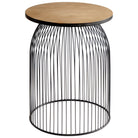 Cyan Canada - 09043 - Tables - Bird Cage - Graphite And Natural Wood