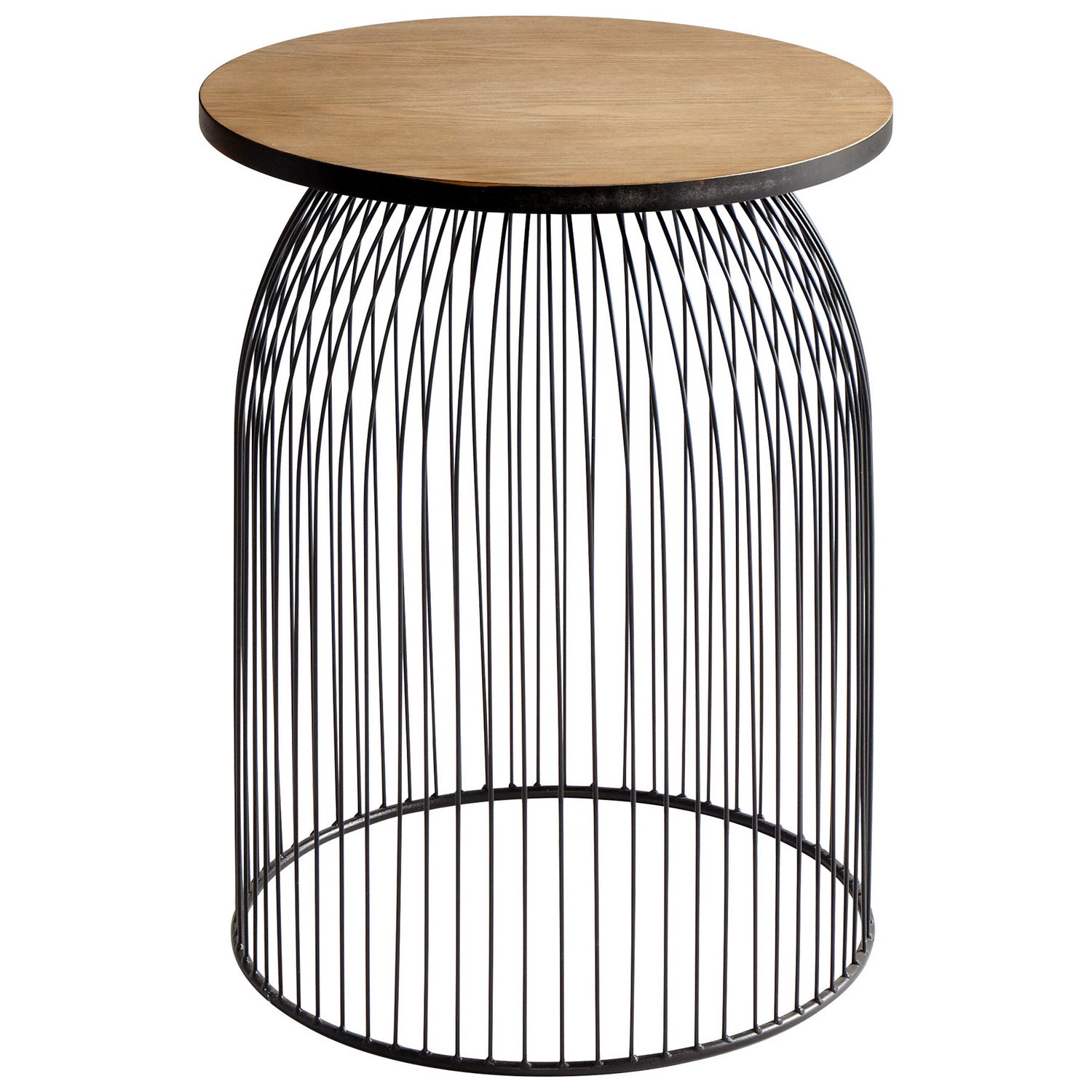 Cyan Canada - 09043 - Tables - Bird Cage - Graphite And Natural Wood