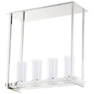 Cyan Canada - 09228 - Four Light Ceiling Mount - Orion - Polished Nickel