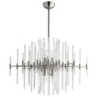 Cyan Canada - 09255 - Six Light Pendant - Quebec - Polished Nickel