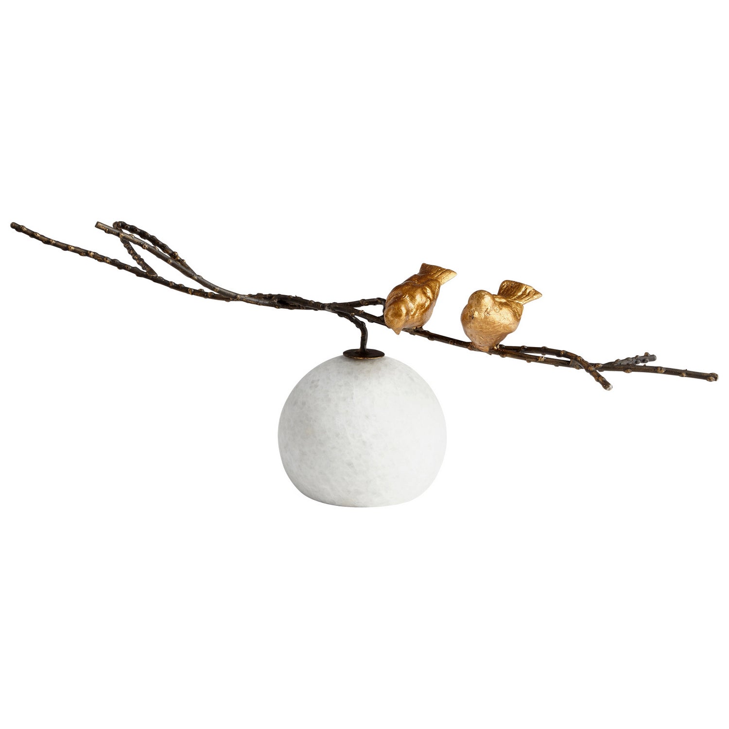 Cyan Canada - 09282 - Sculpture - Goldfinches - Old World And Gold