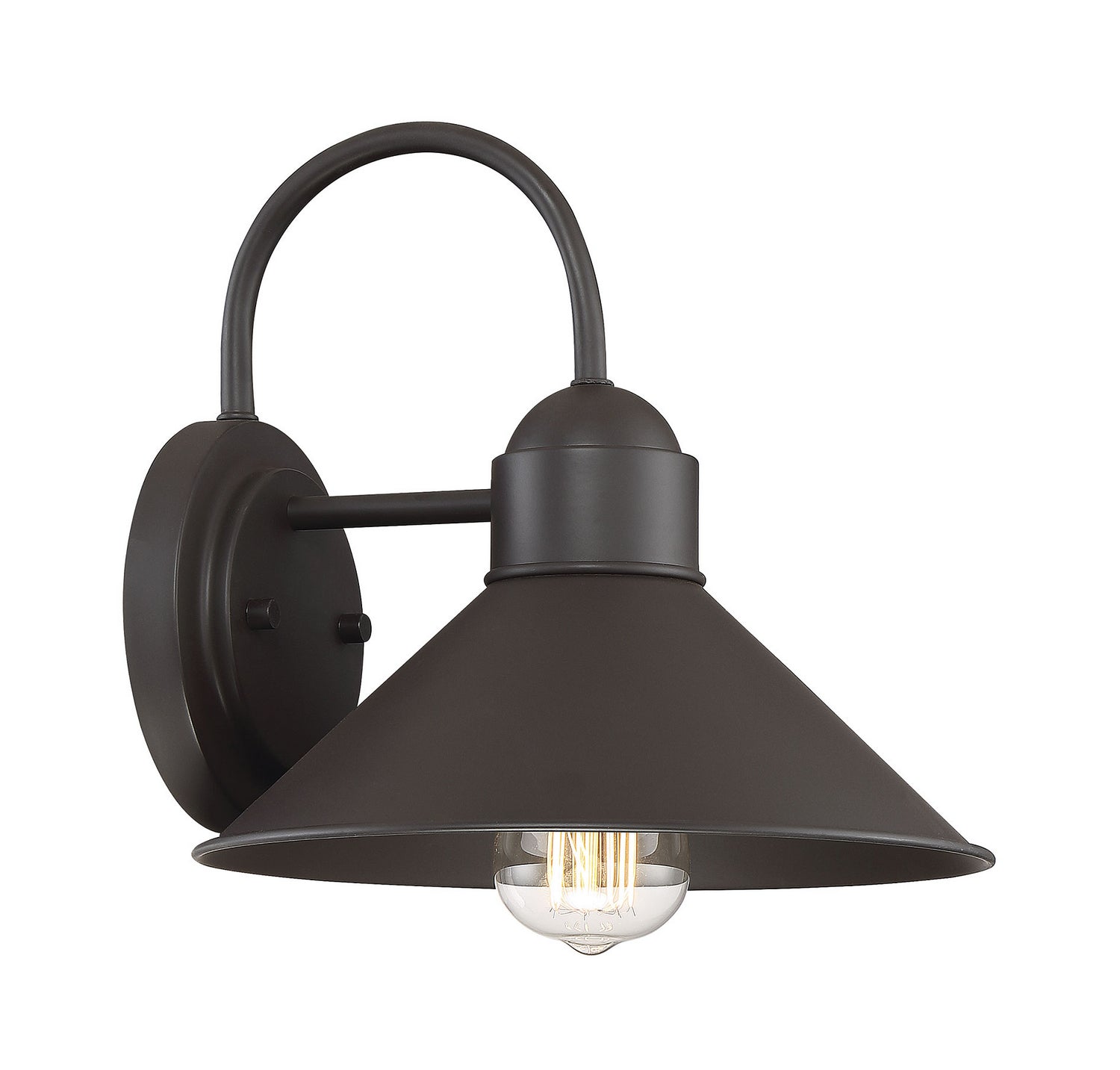 Meridian M50018ORB One Light Outdoor Wall Sconce in Oil Rubbed Bronze