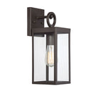 Meridian M50026ORB One Light Outdoor Wall Sconce in Oil Rubbed Bronze