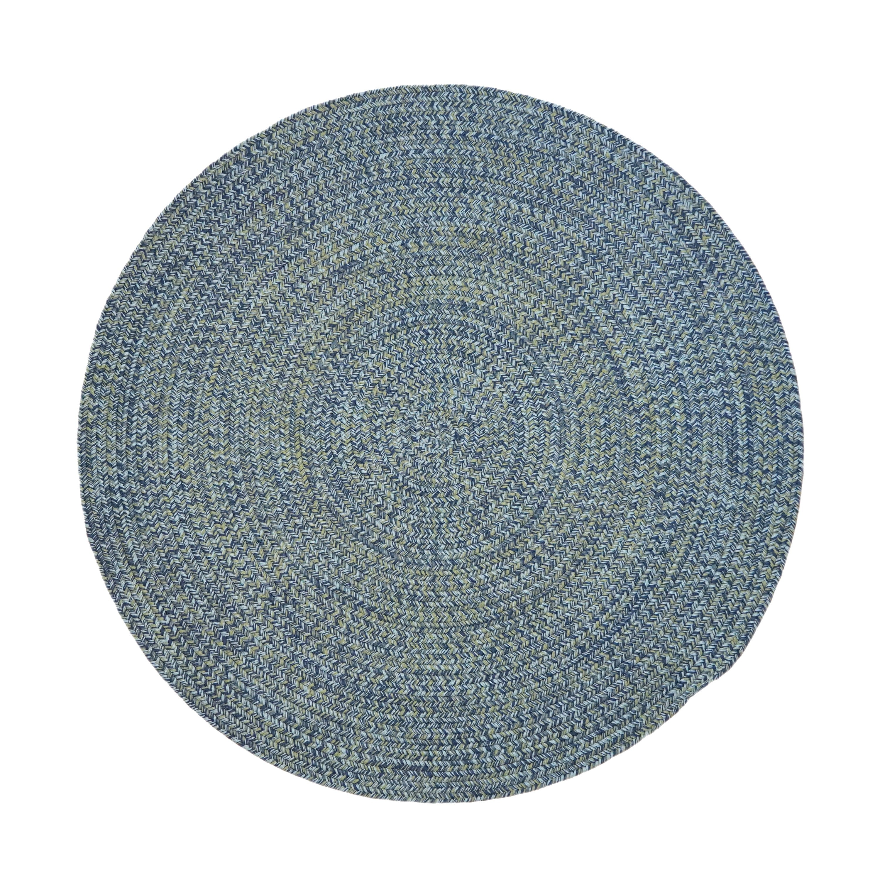 Coastal Home Circle Braid Seaside Blue A348