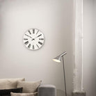 Arne Jacobsen Clocks 43642 Roman Wall Clock in White/Black
