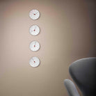 Arne Jacobsen Clocks 43686 Bankers Barometer in White/Black/Red