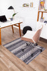 Alesund 1/4 Chair Mat Beige & Gray