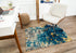 Bilbao 1/4 Chair Mat Blue & Orange