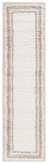 Border & Stripe Shag BSP251A Ivory / Beige