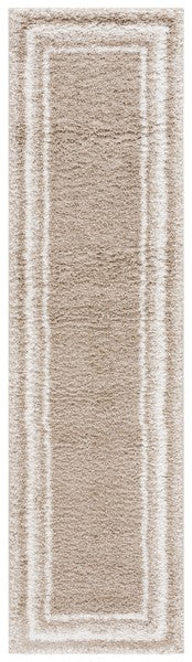 Border & Stripe Shag BSP251B Beige / Ivory